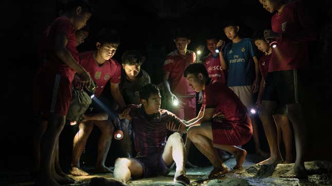 A still from Thai Cave Rescue