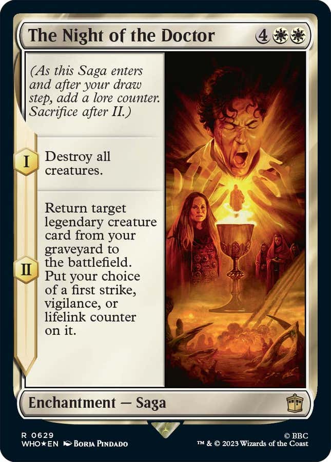 Image for article titled Magic The Gathering's Doctor Who Crossover Is a Cavalcade of Classic Heroes and Villains