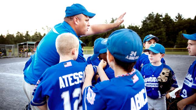 Image for article titled Whoa, Opposing Little League Team Has Last Names On Their Jerseys