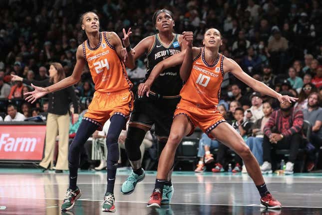 New York Liberty vs. Connecticut Sun: WNBA Playoffs Semifinals