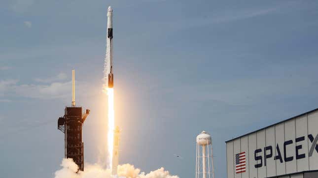 Imagen para el artículo titulado Elon Musk acepta Dogecoin como forma de pago para una misión lunar de SpaceX