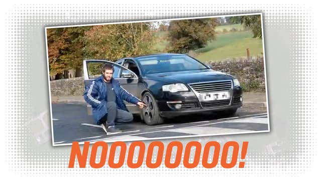 Image for article titled Guy Who Blew $4,000 Lowering His Car Is Demanding His Town Pay Because He Can&#39;t Drive Over Speed Bumps to Get to Work (Updated)