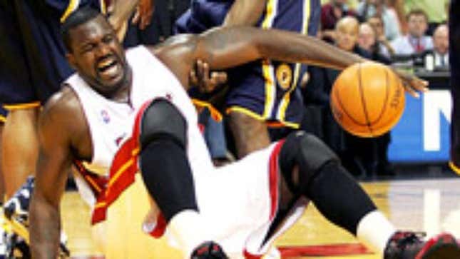 Image for article titled Shaq Asks To Have Injured Hip Replaced With Lasers