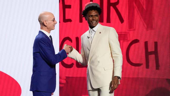 NBA Draft Pick Gradey Dick Goes Viral for 'Wizard of Oz' Suit