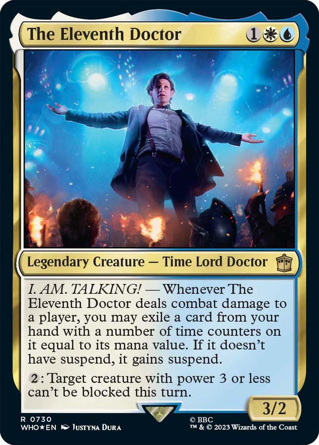Image for article titled Magic The Gathering's Doctor Who Crossover Is a Cavalcade of Classic Heroes and Villains