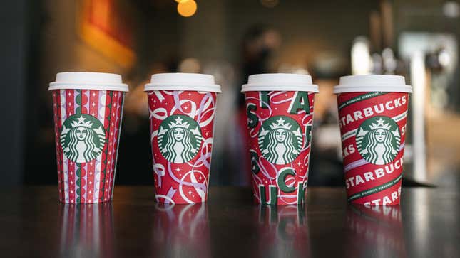 Starbucks holiday cups 2021 lineup