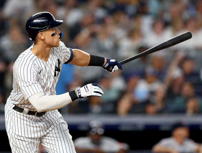 Image for article titled Slumping Aaron Judge Fails To Hit Home Run For Entire At-Bat