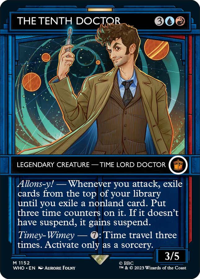 Image for article titled Magic The Gathering's Doctor Who Crossover Is a Cavalcade of Classic Heroes and Villains