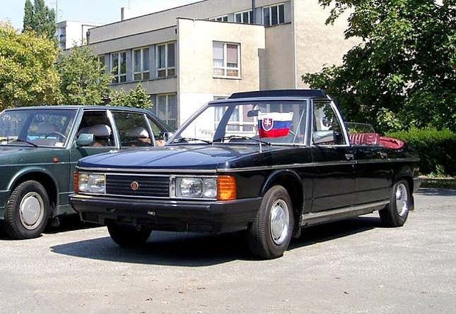 The Czechs were communists so naturally they needed parade cars like this one