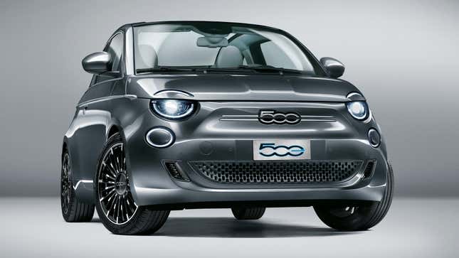 Imagen para el artículo titulado Este es el nuevo Fiat 500 totalmente eléctrico, y es una belleza