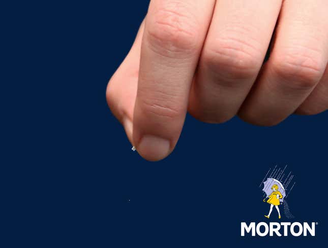 Image for article titled Morton Unveils Individually Wrapped Salt Grains
