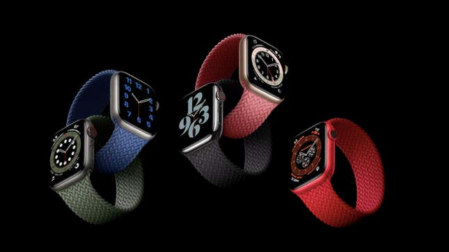 Imagen para el artículo titulado El nuevo Apple Watch Series 6 llega junto a un Apple Watch SE más barato