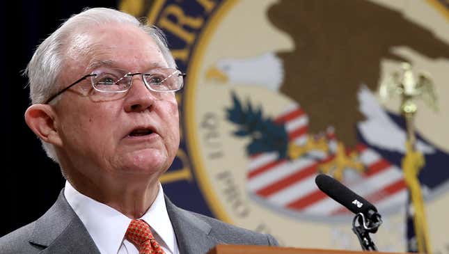 Image for article titled Sessions Vows To Protect All Deeply Held Religious Bigotry