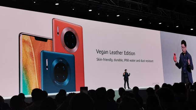 Imagen para el artículo titulado El Huawei Mate 30 llega con pantalla curva, cámara cuádruple (y sí, con Android)