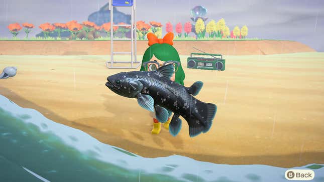 Image for article titled Having Trouble Finding The Coelacanth In ‘Animal Crossing’? And You Expect Us To Help You, After All You’ve Done? It Would Be Beneath Us To Even Grant You Death, You Dog