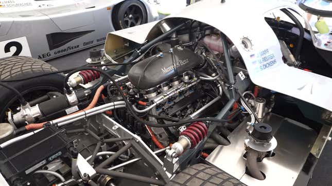 Here's All The Modern Tech Hiding In A 800 HP 1989 Sauber-Mercedes Le Mans Car