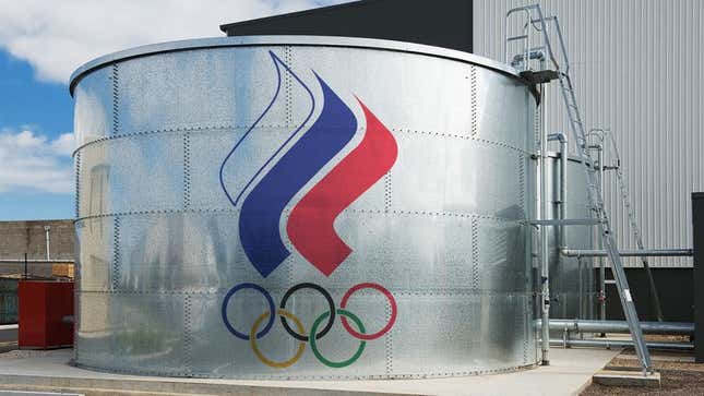 Image for article titled Russian Olympic Officials Concerned After Learning Team’s Clean Urine Reservoir Almost Empty