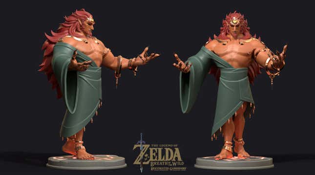 Imagen para el artículo titulado Este es el aspecto que tendría Ganon en Zelda: Breath of the Wild si aún siguiera con vida