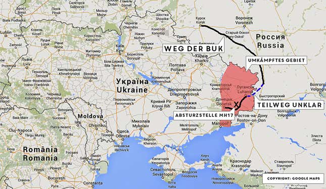 Image for article titled Flight MH17—searching for the truth