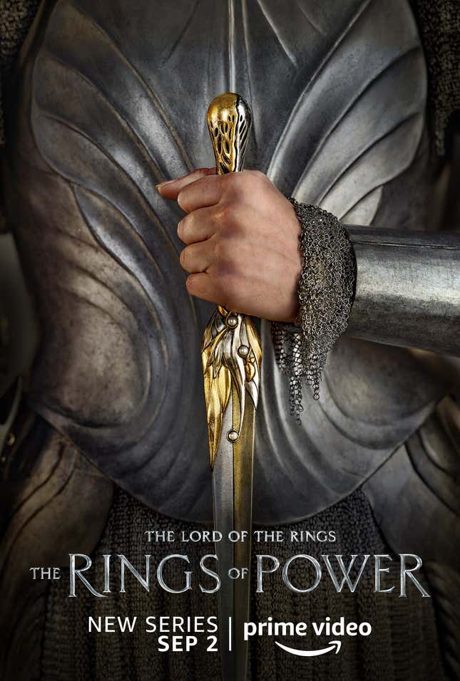 Image for article titled Give Lord of the Rings: The Rings of Power&#39;s Character Posters a Hand