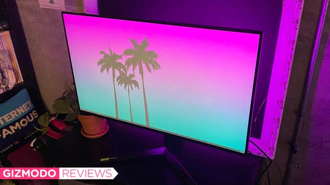 Image for article titled This LG 4K Gaming Monitor Is Beautiful and Fast as Hell, but It&#39;s Got Issues