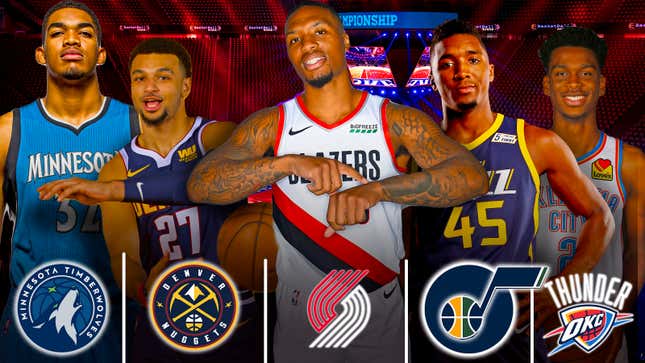 Image for article titled Deadspin&#39;s 2020-21 NBA Preview — Northwest Division: About Dame time for these teams to blossom