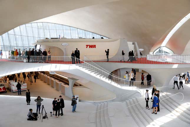 The TWA Terminal Hotel at New York's John F. Kennedy Airport