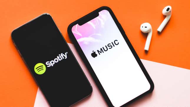 Image for article titled This App Lets You Listen to Spotify Playlists in Apple Music