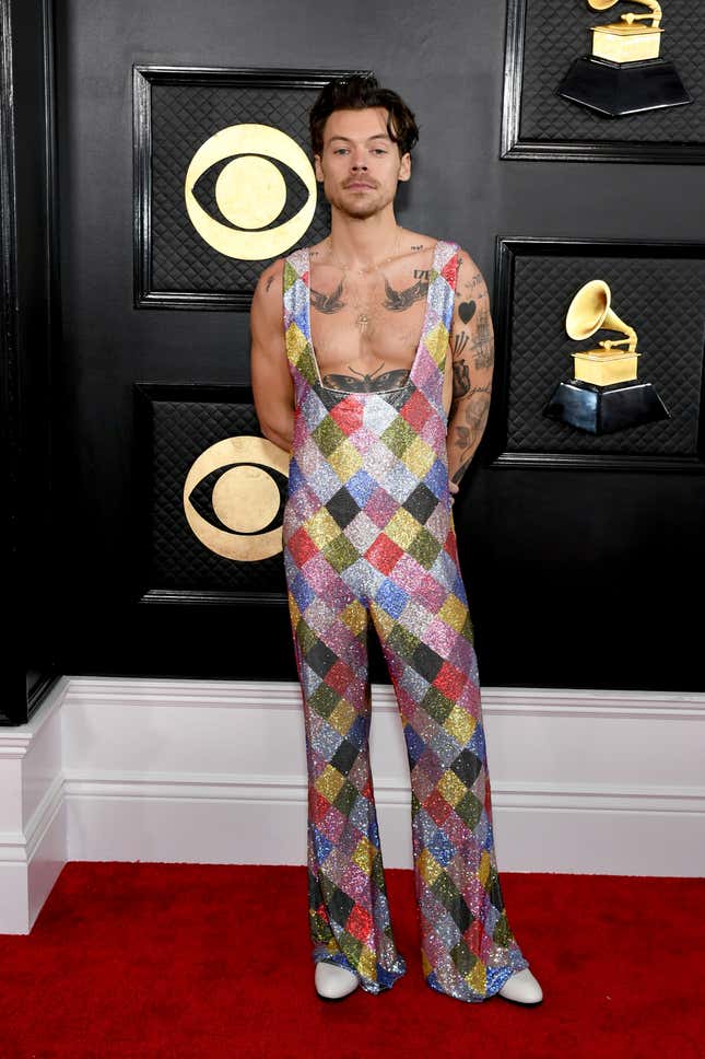 Image for article titled 2023 Grammys Red Carpet: Music&#39;s Biggest Stars Go for Bold