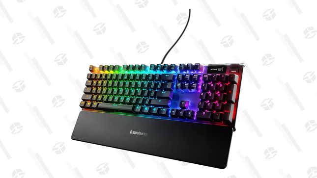 SteelSeries Apex Pro Mechanical Gaming Keyboard | $148 | Amazon