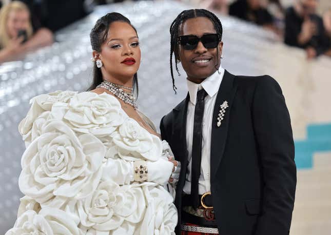 Image for article titled The Internet Loves the Name of Rihanna, A$AP Rocky’s Second Baby