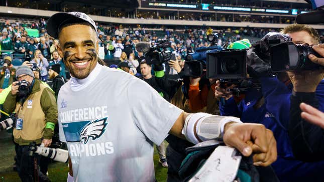 Eagles' Super Bowl-bound Hurts still trying to quiet haters