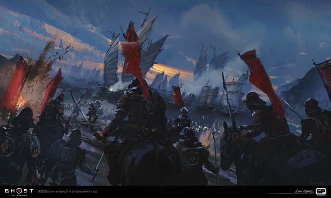 Image for article titled The Art Of Ghost Of Tsushima