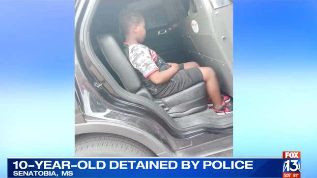 Image for article titled Police Arrested A 10-Year-Old For Peeing Behind His Mom&#39;s Car