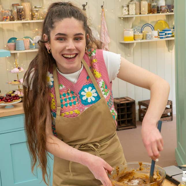 Freya from The Great British Baking Show season 12