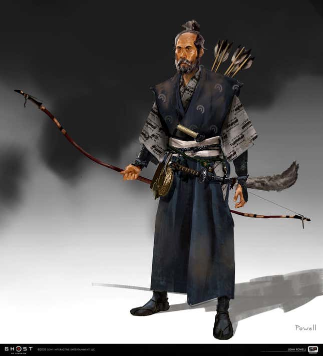 Image for article titled The Art Of Ghost Of Tsushima