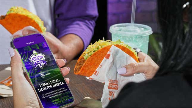 Image for article titled Why Taco Bell Gives Away Free Tacos During the World Series