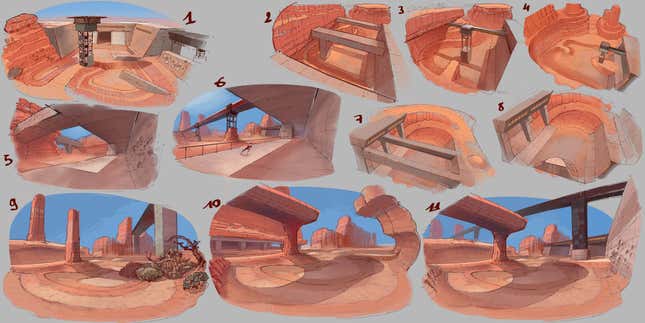 Image for article titled The Art Of Rollerdrome