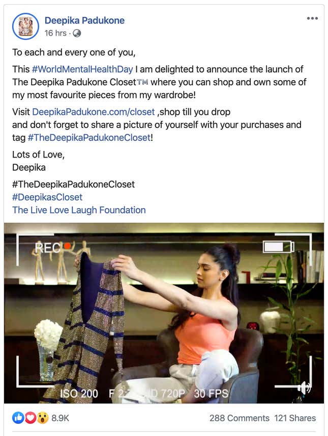 Image for article titled Deepika Padukone needs to have a chat with her public relations team