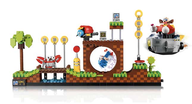 Imagen para el artículo titulado El nuevo set de Lego de Sonic es el regalo perfecto para los amantes de los videojuegos