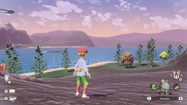 A screenshot shows Pokemon Arceus: Legends looking dull.