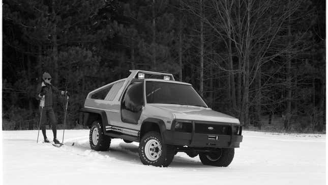 Image for article titled Off-Road Truck Design Might Have Peaked In The '80s With The Ford Bronco Lobo