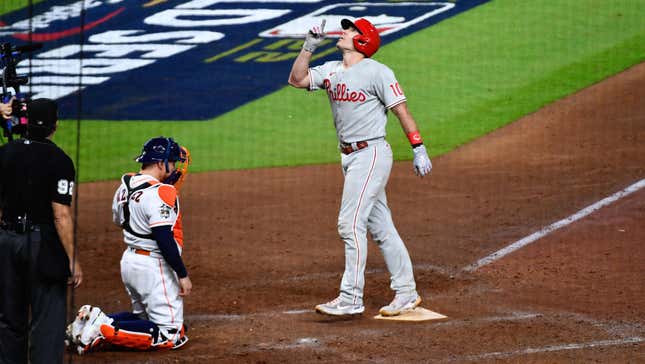 Game One: Phillies Show They Can Beat Anyone, Even the Astros