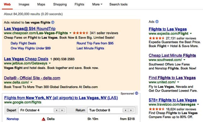 Image for article titled The easiest way for Priceline to get rid of competition from Kayak was to buy it