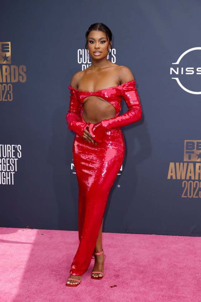 Image for article titled BET Awards 2023: Black Excellence on the Pink Carpet