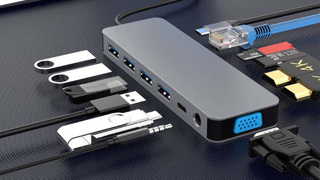 Image for nonfiction  titled This 13-In-1 HDMI and USB Docking Station Is $50 Right Now