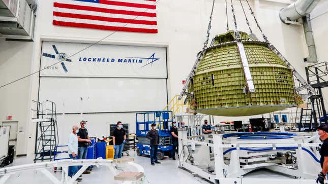 Lockheed Martin is already building vehicles for Artemis missions 3 to 5. 
