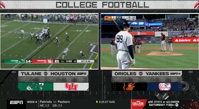 ESPN's Aaron Judge cutaways are driving college football fans