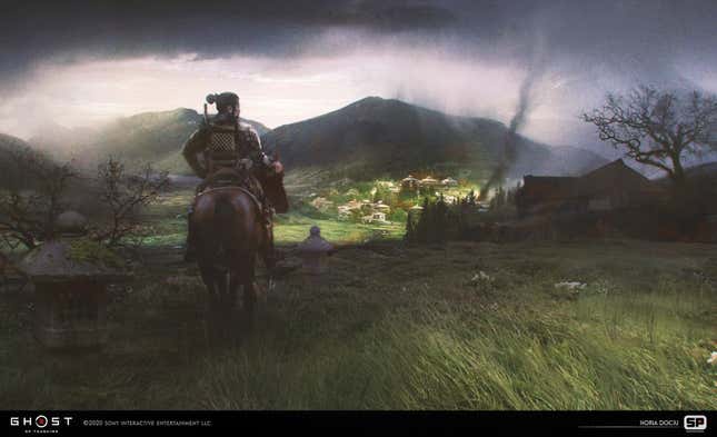 Image for article titled The Art Of Ghost Of Tsushima
