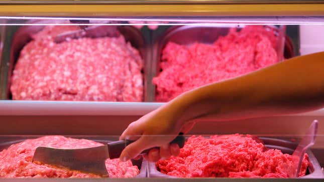 Image for article titled 43,000 Pounds of Raw Ground Beef Recalled Over Potential E. Coli Contamination